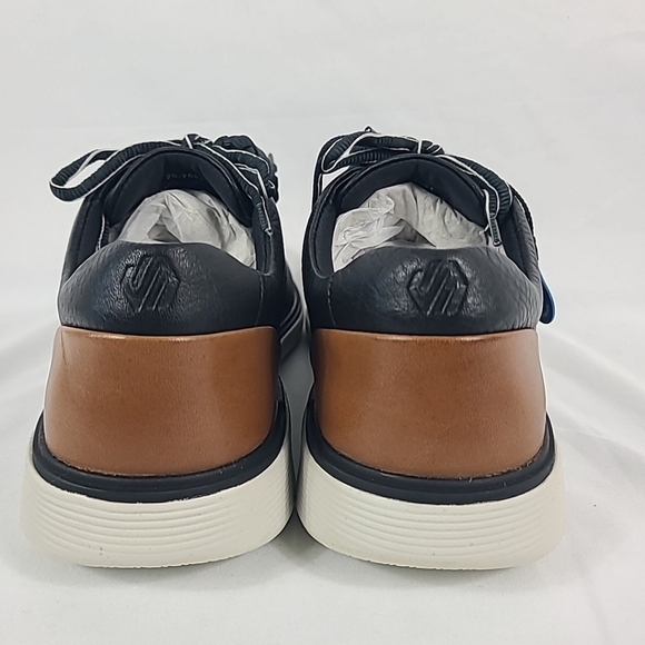 NEW Johnston & Murphy XC4 Prentiss Plain Toe Black Full Grain Waterproof Sz 9 M - Picture 4 of 7